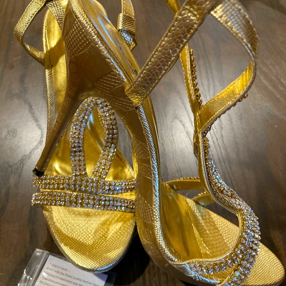 Gold Heels